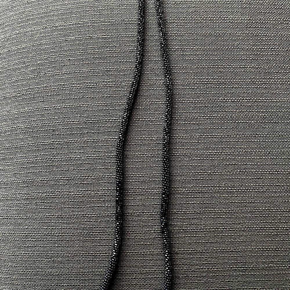 Loft 30 inch box link chain necklace multicolored.